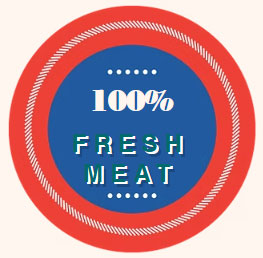 100% Fresh Meat