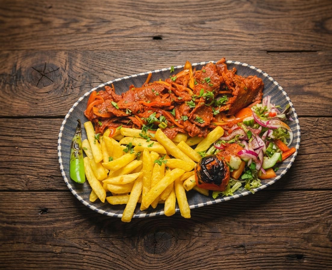 Spicy Naga Doner Kebab